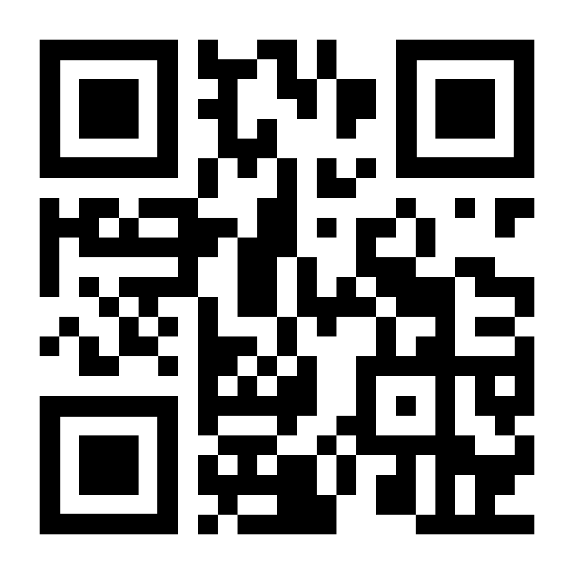 QR Code Linking to Home Page